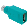 Adaptador USB a PS2 para teclado o ratón (MiniDIN6-M a USB A-H) CBM0417