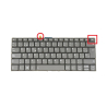 Teclado español (sin marco - con backlight) gris Lenovo Ideapad 320S-15ABR 320S-15AST