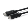 Cable USB-C a USB-C 3.2 Gen2 carga/datos 0.5m negro CBL0054