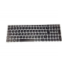 Teclado portugués Lenovo Ideapad G50-70 (marco plata teclas negras) GS6234339KBD