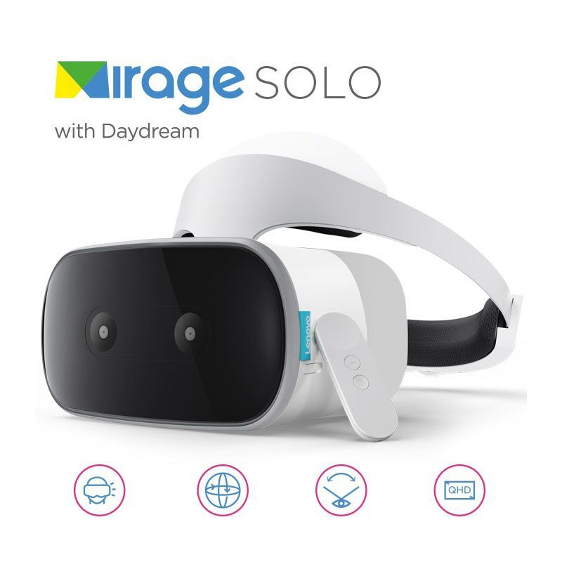 Desalentar palma Médico Lenovo Gafas de Realidad Virtual Mirage Solo VR-1541F - ZA3C0012GB