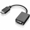 Lenovo cable adaptador de HDMI a VGA - 0B47069