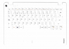 Cover upper + teclado español blanco Lenovo ideapad 100S-11IBY 80R2 5CB0K48357