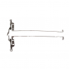 Kit de bisagras (izq+der) L+R Lenovo IdeaPad 3-14ALC6 82KT 5H50S29001