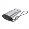 Adaptador cable USB-C (hembra) a USB-A (macho) compacto CAB0512