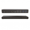 Docking station USB-C + USB-A Ethernet DP HDMI híbrida triple 4K PC Mac DOC0113A